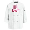 Eight Knot Button Chef Coat with Thermometer Pocket Thumbnail