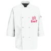 Button Chef Coat with Thermometer Pocket Thumbnail